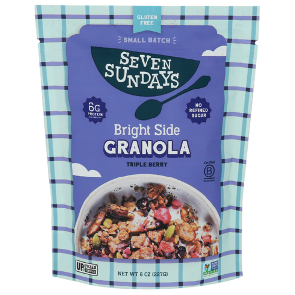 Seven Sundays Bright Side Triple Berry Granola