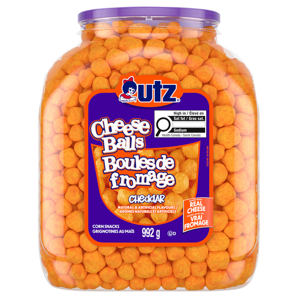 Utz Cheddar Cheese Balls Same-Day Delivery | Costco