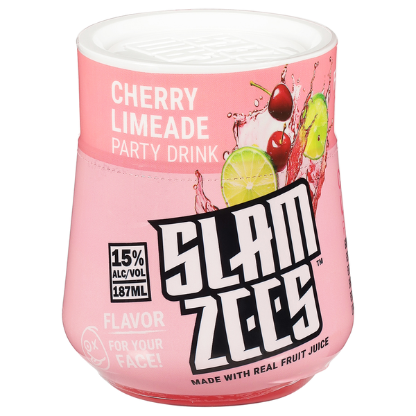 Slam Zees Cherry Limeade Party Drink Same-Day Delivery or Pickup