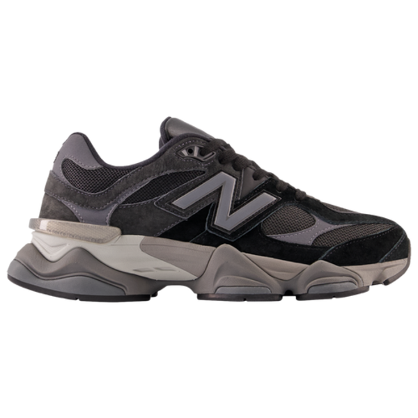 New Balance 9060 Grade-School Shoes, Size 4 - Black