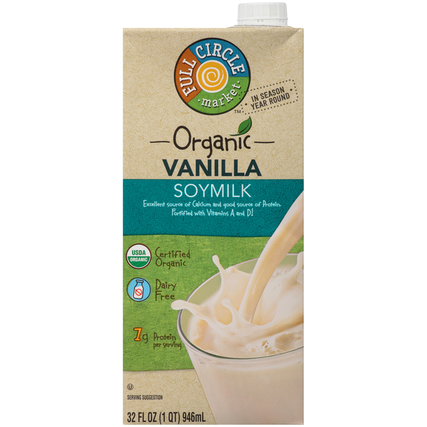 Full Circle Vanilla Soy Milk (32 fl oz) Instacart