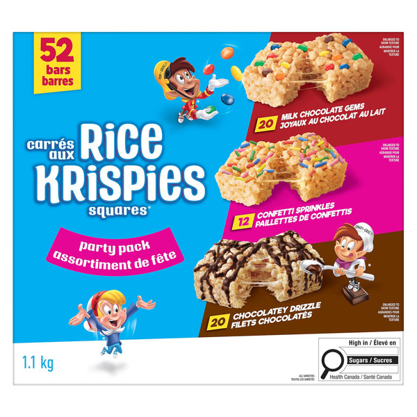 Kellogg's Rice Krispies Variety Pack Crispy Rice Squares