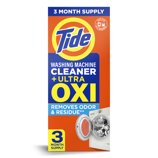Tide Washing Machine Cleaner + Ultra Oxi Same-Day Delivery or