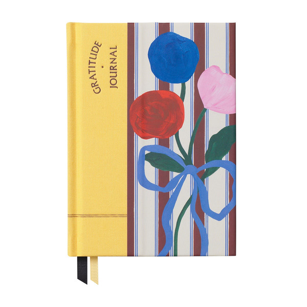 Papier Mini Gratitude Journal - Stripe Bouquet