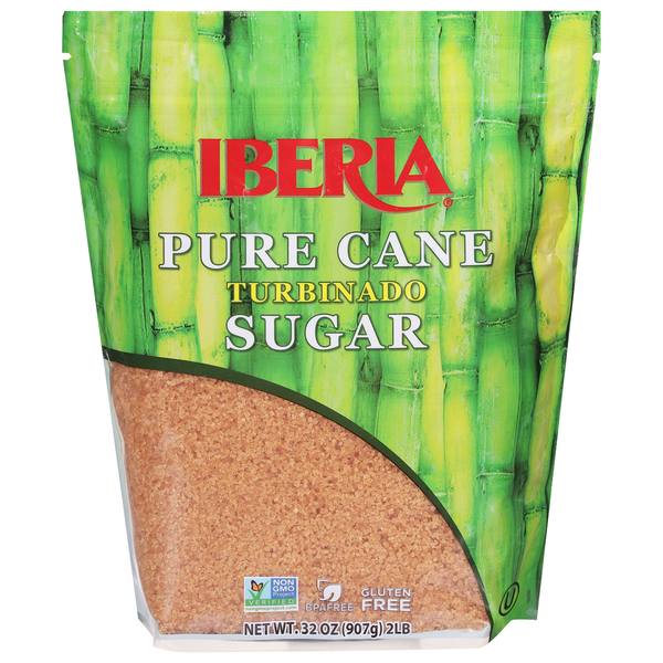 Iberia Cane Sugar, Pure, Turbinado