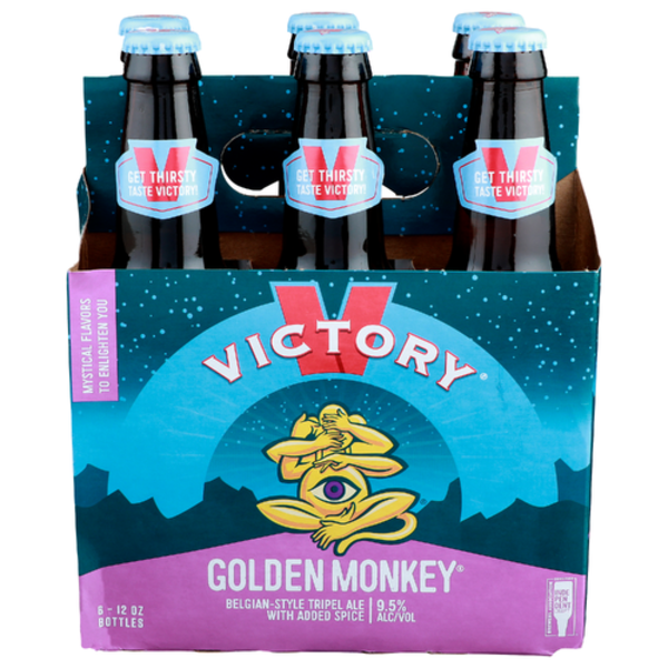 Victory Brewing Company Golden Monkey 6 Pack Bottles
