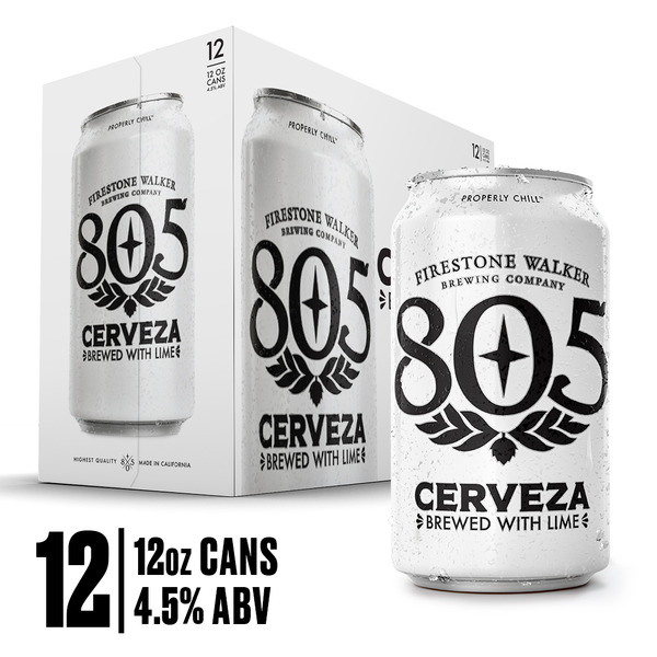 Firestone Walker 805 Cerveza Lager, With Lime Same-Day Delivery or