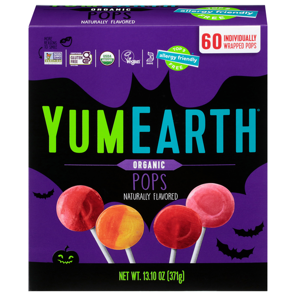 YumEarth Organic Assorted Pops Same-Day Delivery | Jimbo's