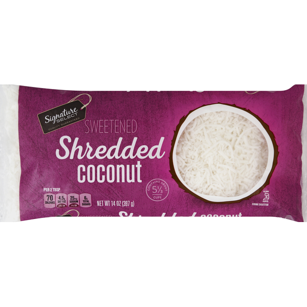 SIGNATURE SELECTS Coconut, Sweetened, Shredded