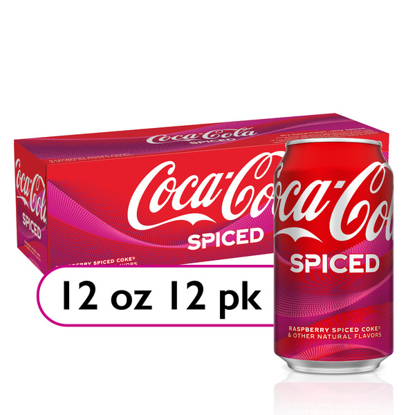 Coca-Cola Spiced Raspberry Cola Same-Day Delivery | Fiesta Mart