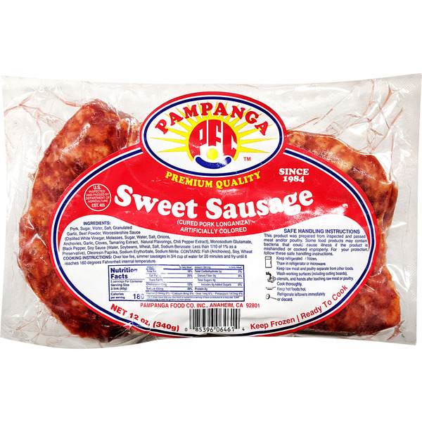 Pampanga’s Best Pampanga Sweet Sausage