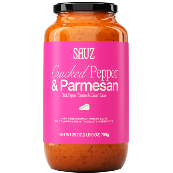 Sauz Pasta Sauce Cracked Pepper & Parmesan Pasta Sauce Same-Day