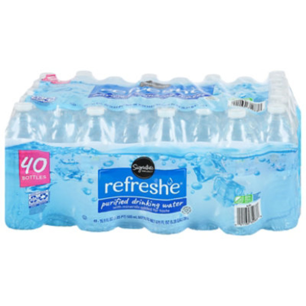 Signature SELECT Refreshed Purified Water