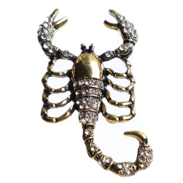 Ashland Scorpion Metal Accent with Gems