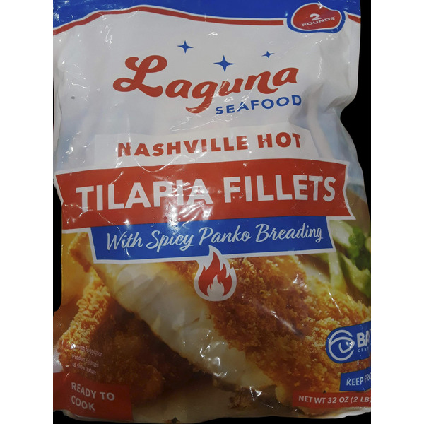 LAGUNA Frozen Pre Fried Nashhot Tilapia