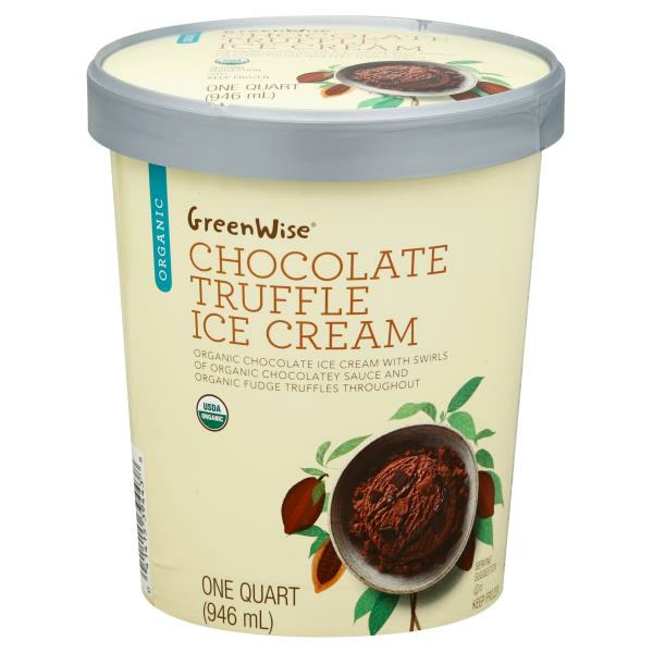 Publix GreenWise Ice Cream, Organic, Chocolate Truffle SameDay