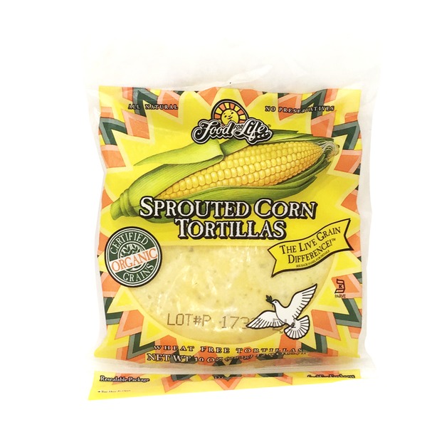 Food for Life Tortillas, Wheat Free, Sprouted Corn from HEB Instacart