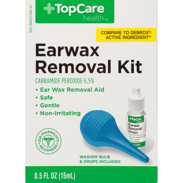 Top Care Earwax Removal Carbamide Peroxide 6.5 Kit (0.5 oz) Instacart