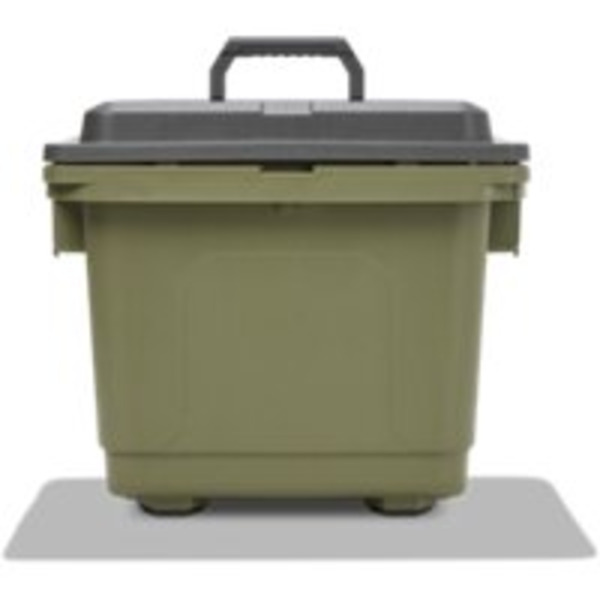 Magellan Outdoors 22L Waterproof Gear Box - Black Olive & Charcoal
