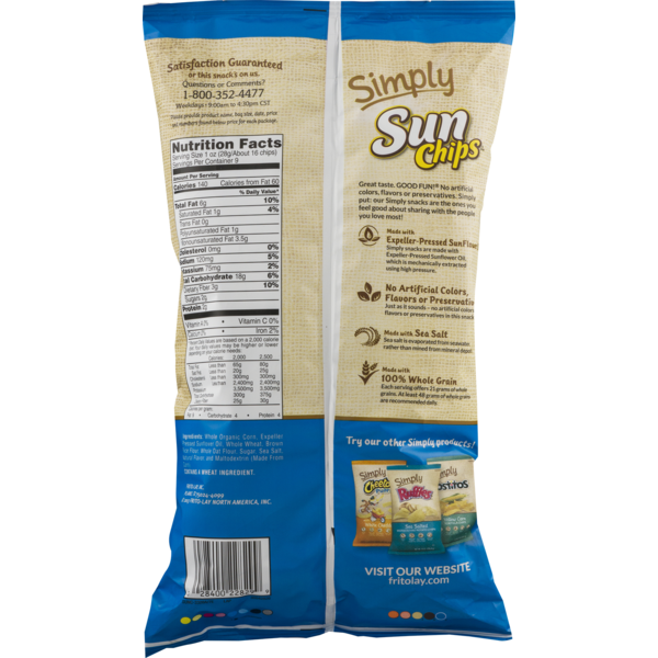 35 Sun Chips Nutrition Label Labels Design Ideas 2020
