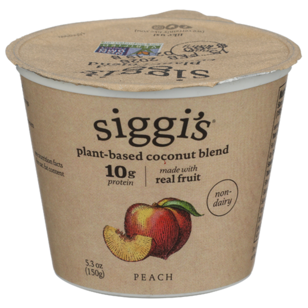 Siggi's Peach Plant-Based Coconut Blend Yogurt