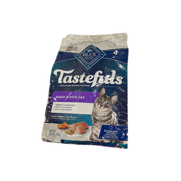 Blue Buffalo Tastefuls Natural Dry Food for Active Adult Cats, Chicken and  Brown Rice Same-Day Delivery | Grocery Outlet