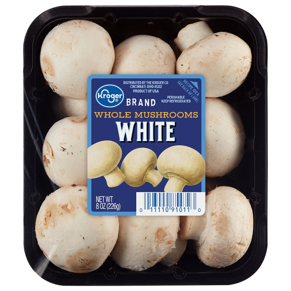 Kroger Kroger Whole White Mushrooms SameDay Delivery or Pickup Instacart