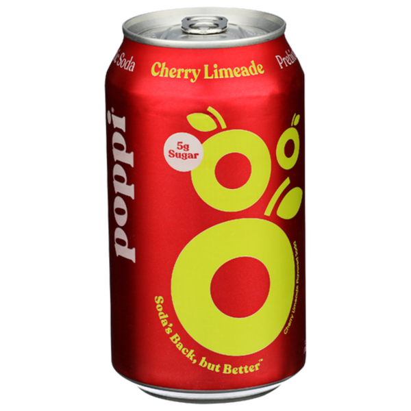 Poppi Cherry Limeade Prebiotic Soda