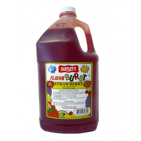 Hartley's - Strawberry Syrup - gallon Jug