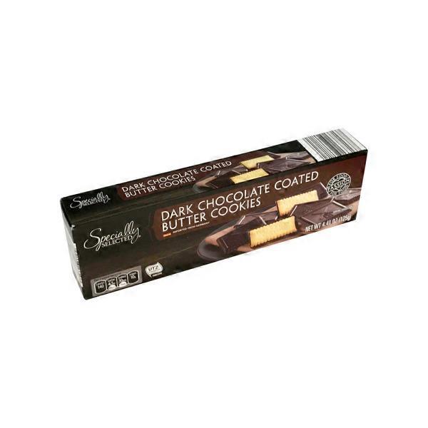 Specially Selected Dark Chocolate Butter Cookies (4.41 oz) Instacart