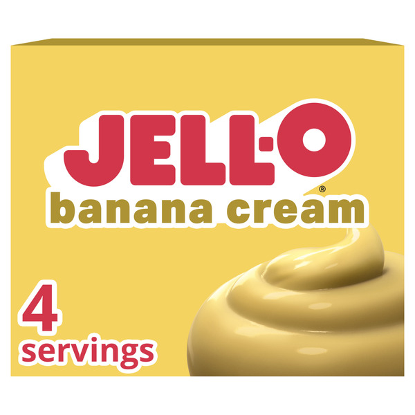 Jell-O Banana Cream Instant Pudding & Pie Filling Mix Same-Day