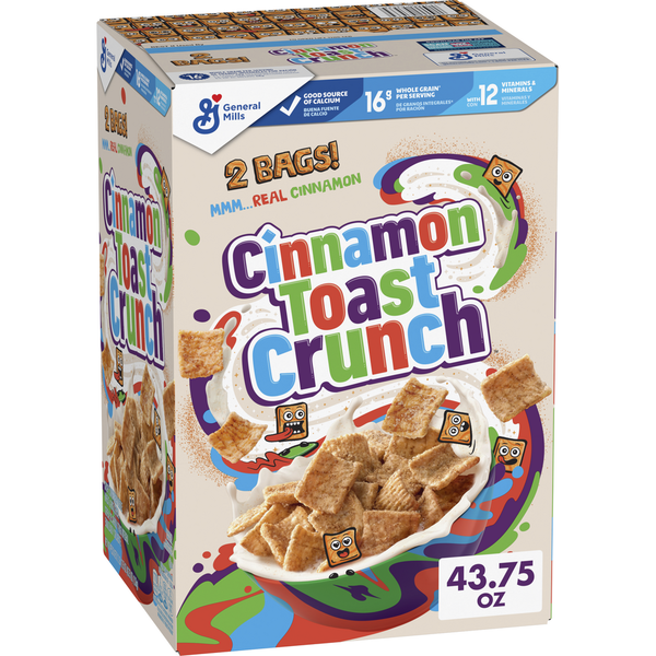 Cinnamon Toast Crunch Breakfast Cereal, Cinnamon Sugar