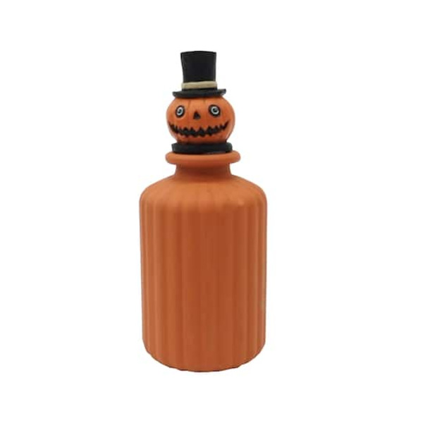 Ashland Jack-o'-Lantern Bottle Tabletop Décor - Orange
