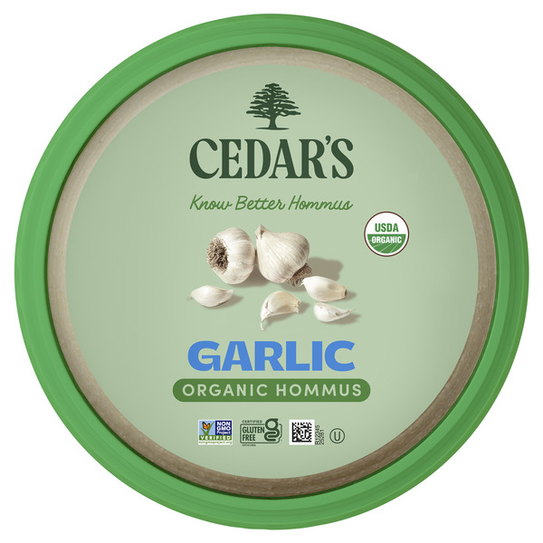 Cedar's Organic Garlic Hummus