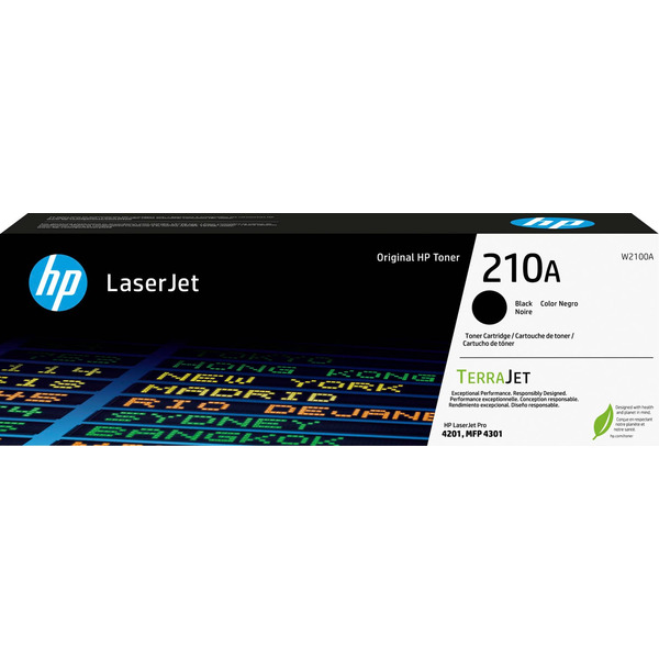 HP W2100A 210A Original LaserJet Toner Cartridge - Black
