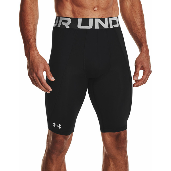 Under Armour Men's Diamond Utility Sliding Shorts - Black & Halo Grey