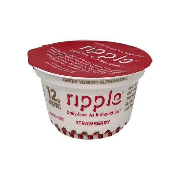 Ripple Foods Strawberry Ripple Greek Yogurt (5.3 oz) Instacart