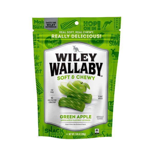 Wiley Wallaby Green Apple Licorice Same-Day Delivery or Pickup