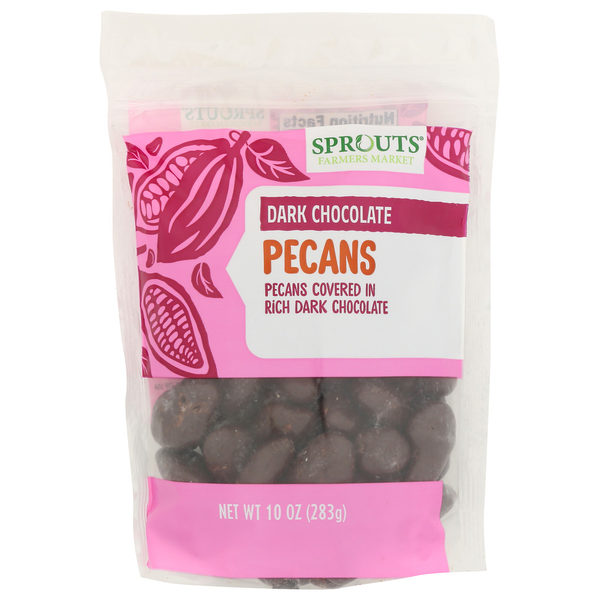 Sprouts Dark Chocolate Covered Pecans Same-Day Delivery or Pickup