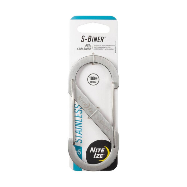 Nite Ize #5 Stainless Steel S-biner