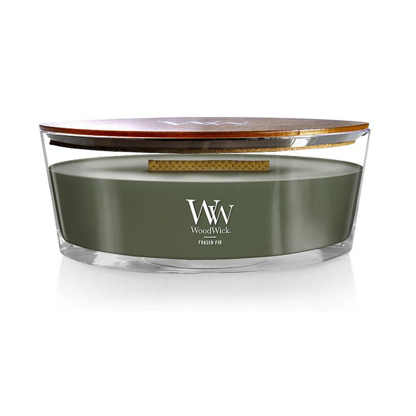 Wood Wick Ellipse Jar Frasier Fir