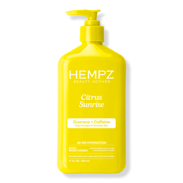Hempz Citrus Sunrise Body Moisturizer with Guarana + Caffeine