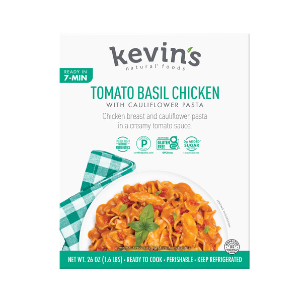 Kevin's Natural Foods Tomato Basil Chicken with Cauliflower Pasta