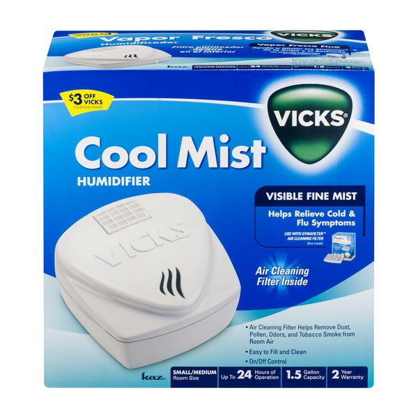 Vicks Cool Mist Humidifier (1 ct) Instacart