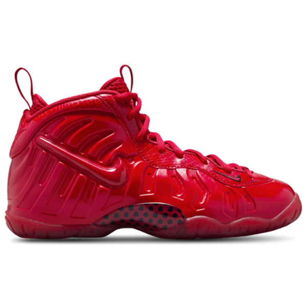 Nike Little Posite Pro Grade-School, Size 6.5 - Gym Red