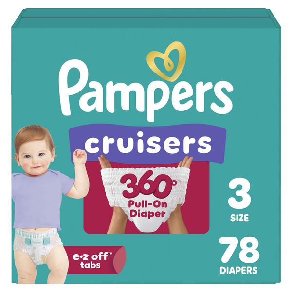 Pampers Diapers - Cruisers 360 degrees