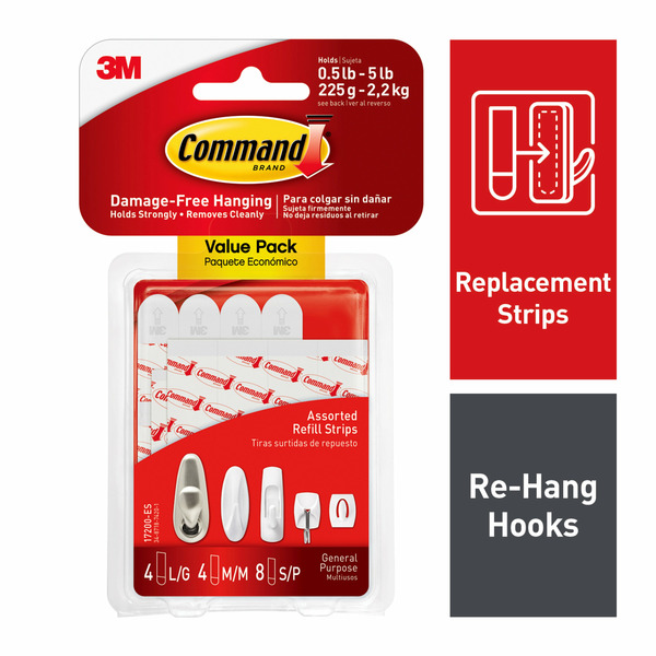 Command Reusable Strips ShopRite Command Assorted Refill Strips Same-Day Delivery or Pickup ...