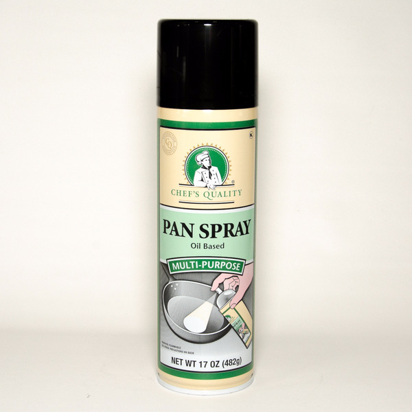 Chef's Quality - Oil Based Pan Spray - 17 oz Can