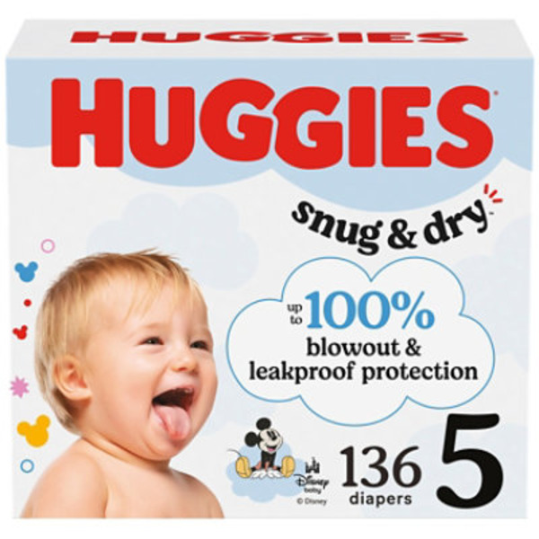 Huggies Disney Baby Size 5 Diapers (27+ lbs (12+ kg))