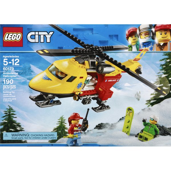 lego city helicopter ambulance